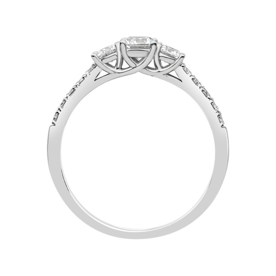 Prsten s diamanty Flare