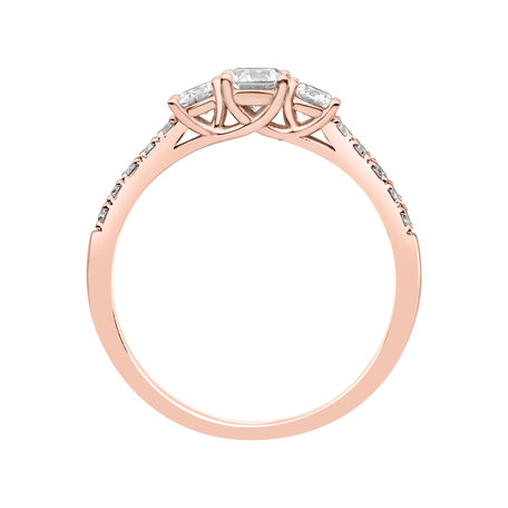 Prsten s diamanty Flare