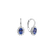 Náušnice s diamanty a tanzanitem Princess3