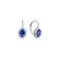 Náušnice s diamanty a tanzanitem Princess3