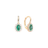 Náušnice s diamanty a smaragdem Princess3