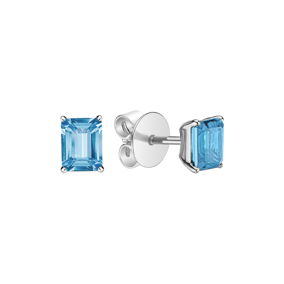 Náušnice s topazem Winslow