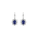 Náušnice s diamanty a safírem Royal Aurora3