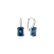 Náušnice s diamanty a topazem Mireth3