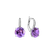 Náušnice s diamanty a ametystem Zorabelle3