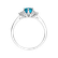 Prsten s diamanty a topazem Midnight Serenity3