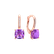 Náušnice s diamanty a ametystem Calypso3