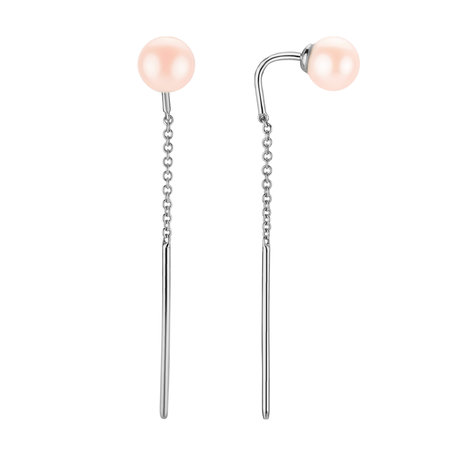 Náušnice s perlou Lovely Pearls