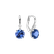 Náušnice s diamantem a tanzanitem Mariella3