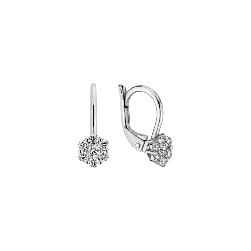 Náušnice s diamanty Brilliance