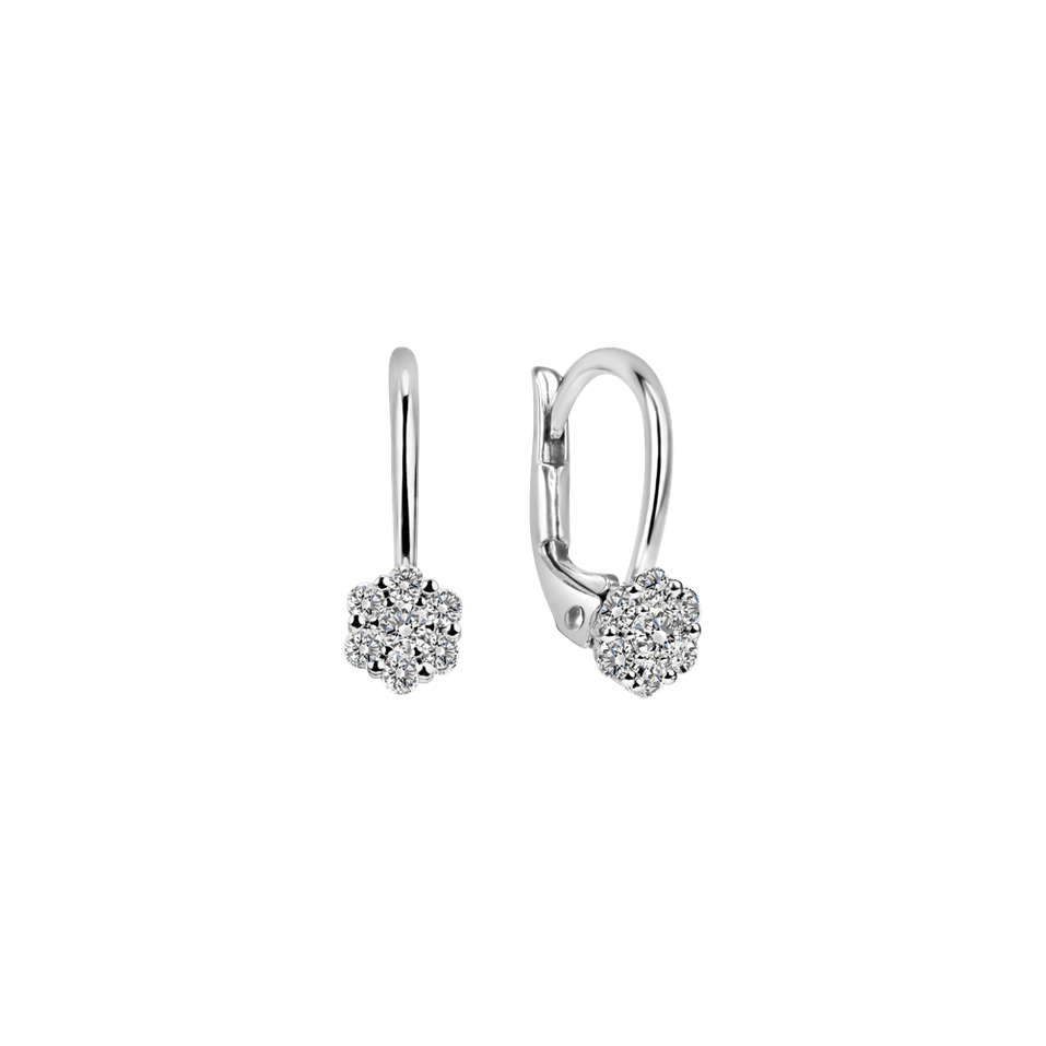 Náušnice s diamanty Brilliance