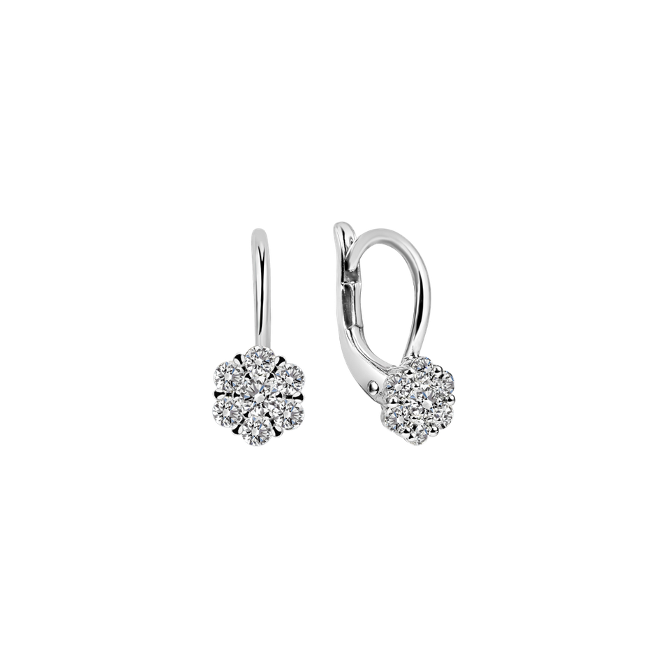 Náušnice s diamanty Brilliance