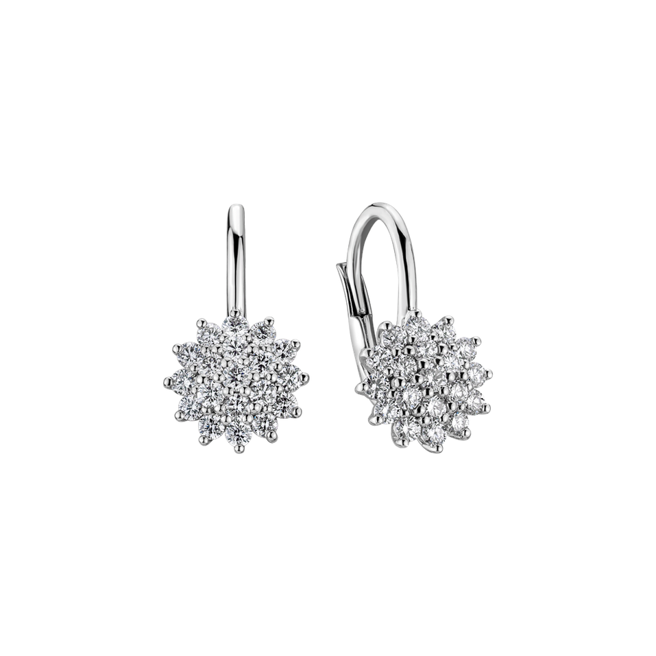 Náušnice s diamanty Midnight Sky