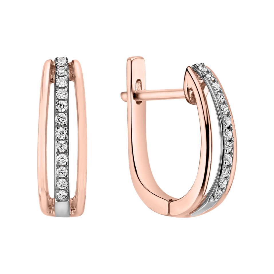 Náušnice s diamanty Night Sky