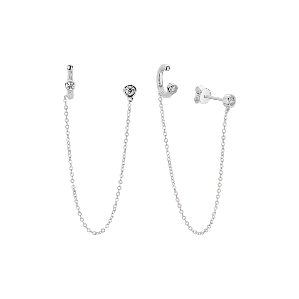 Náušnice s diamanty Nexa