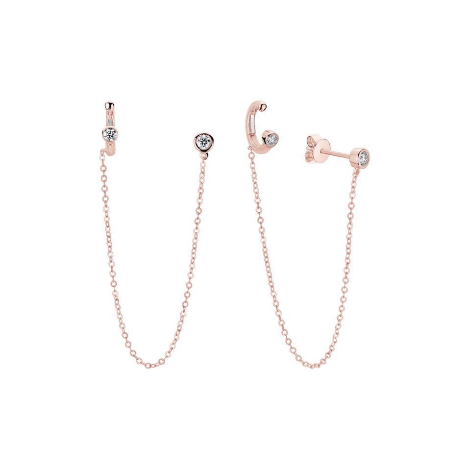 Náušnice s diamanty Nexa