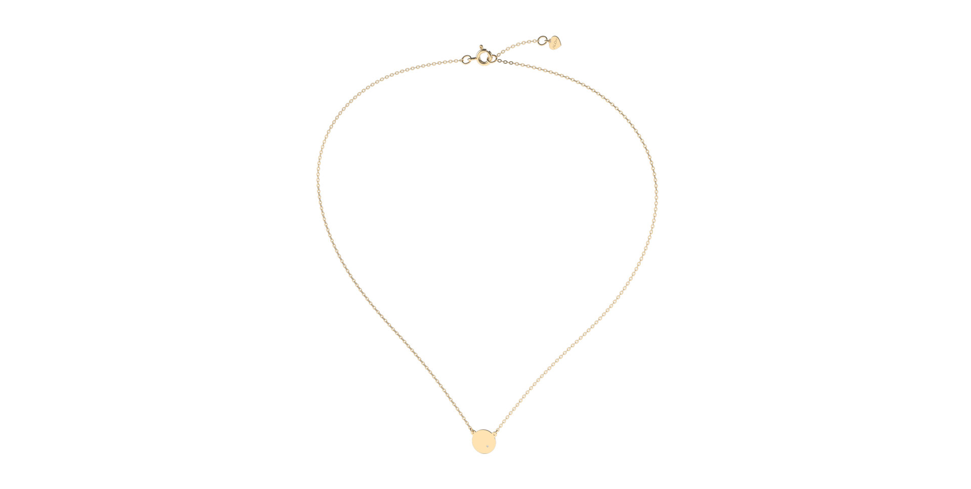 Náhrdelník s diamantem Moonlight