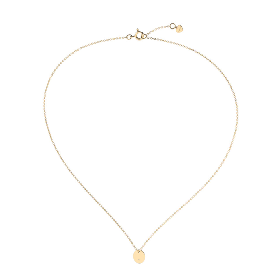 Náhrdelník s diamantem Splendor