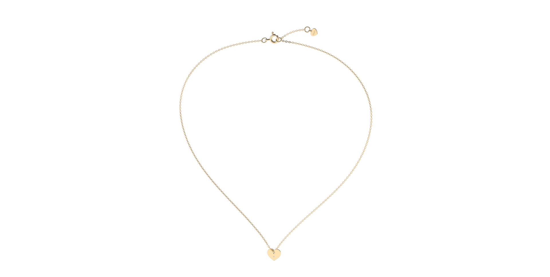 Náhrdelník s diamantem Love Symbol