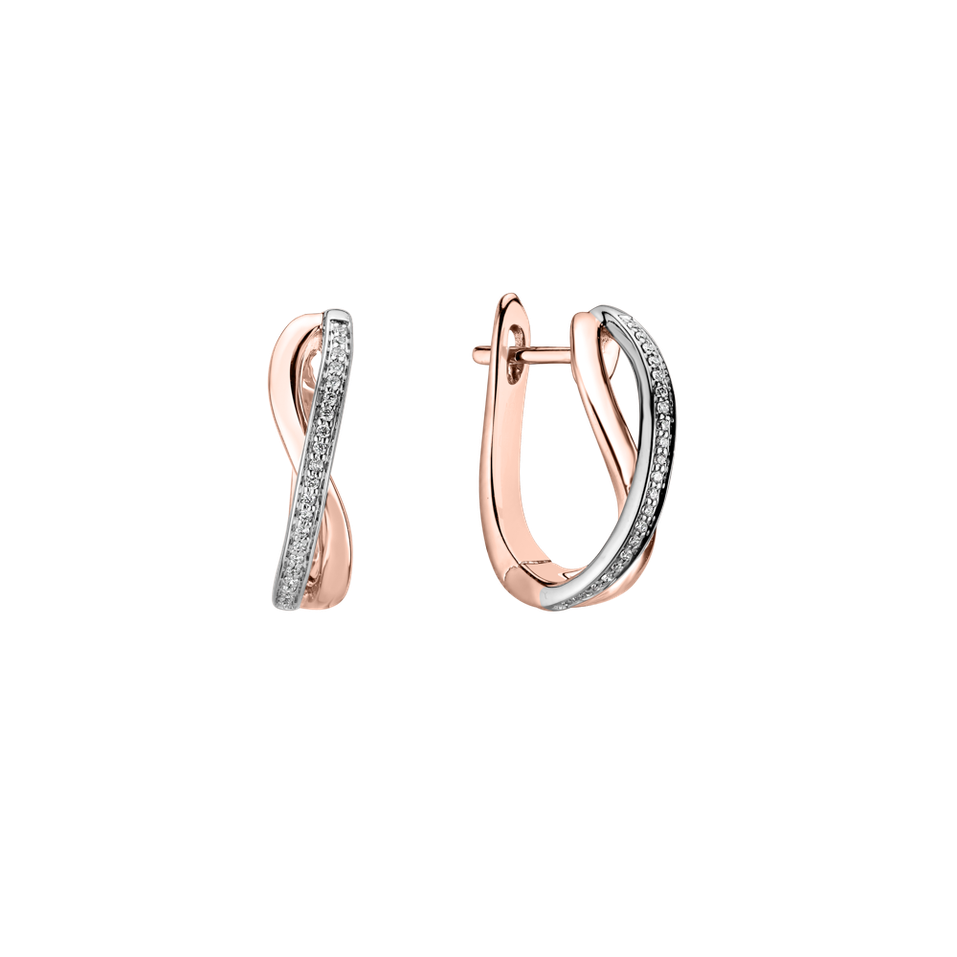 Náušnice s diamanty Royal Node