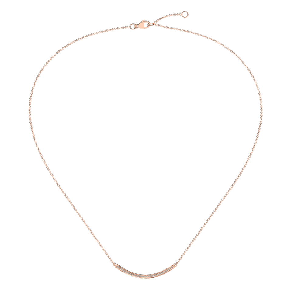 Náhrdelník s diamanty Essential