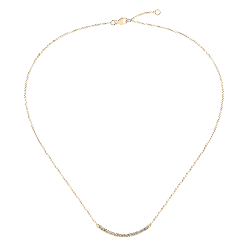 Náhrdelník s diamanty Essential