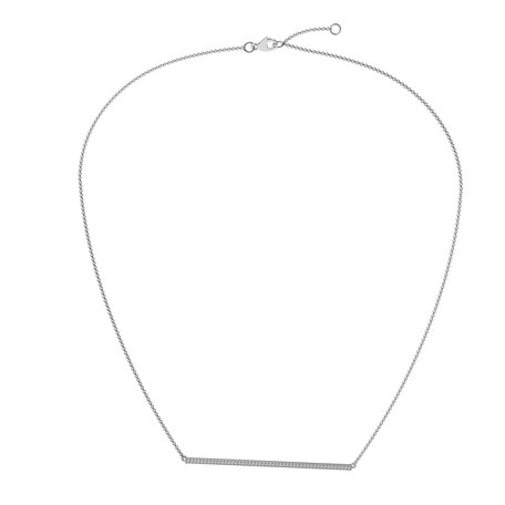 Náhrdelník s diamanty Line