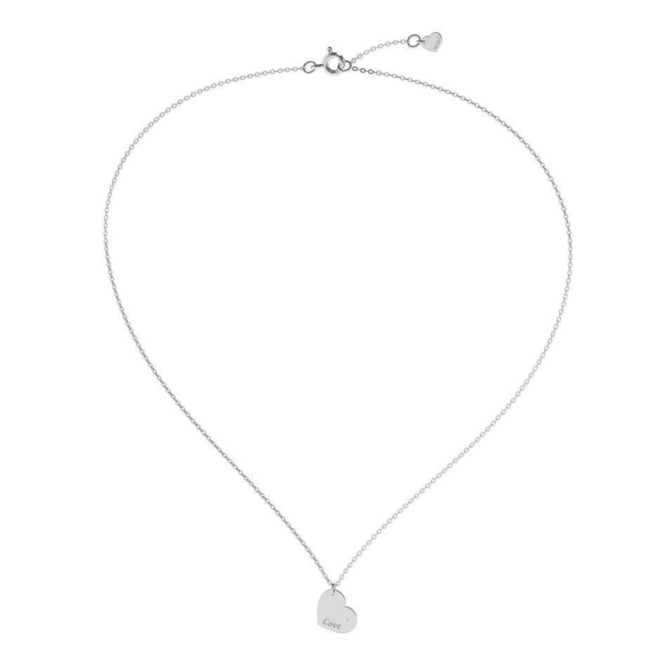 Náhrdelník s diamantem Envoy Love