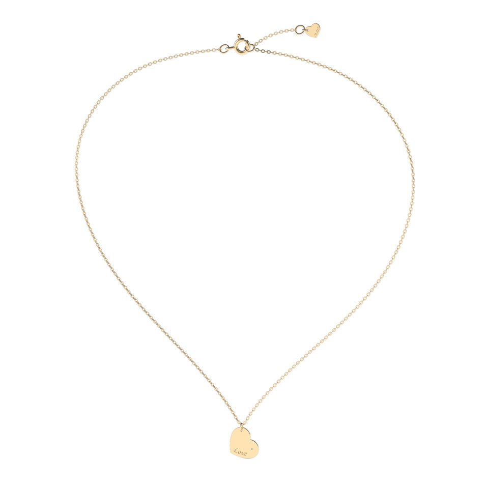 Náhrdelník s diamantem Envoy Love