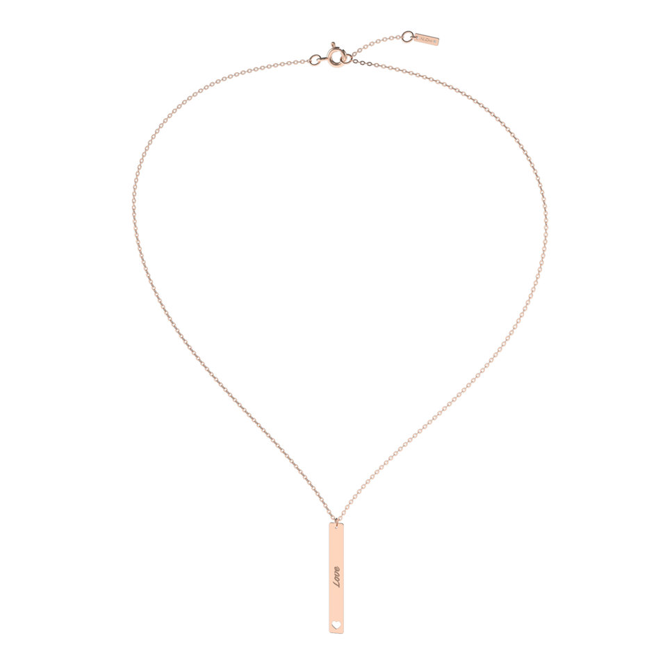 Náhrdelník s diamantem Passion Love