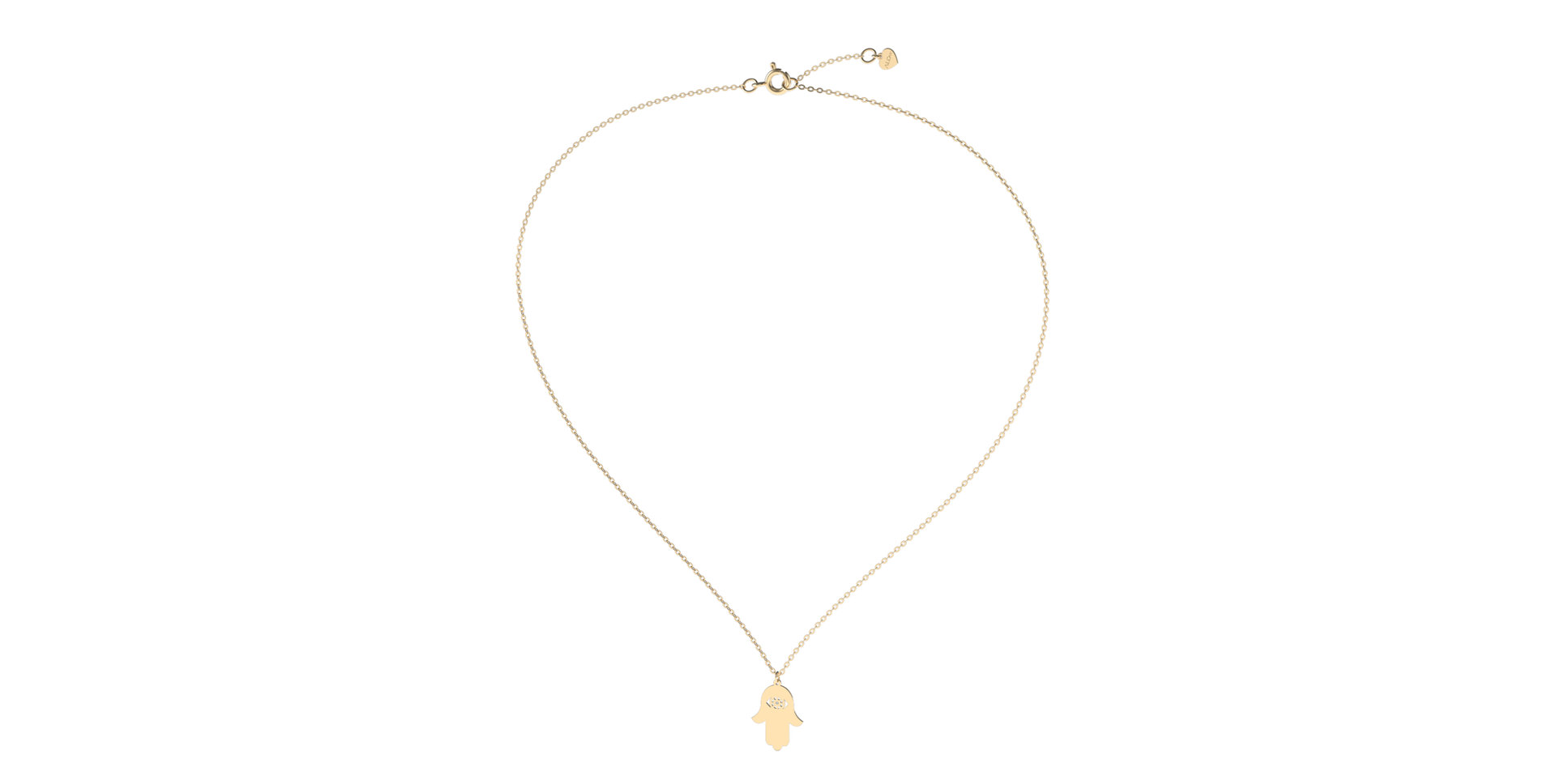 Náhrdelník s diamantem Mystery Fate