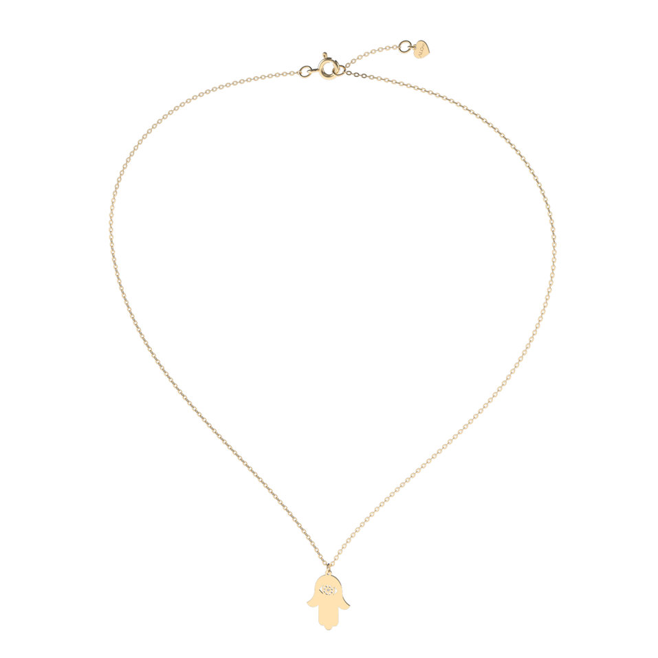 Náhrdelník s diamantem Mystery Fate