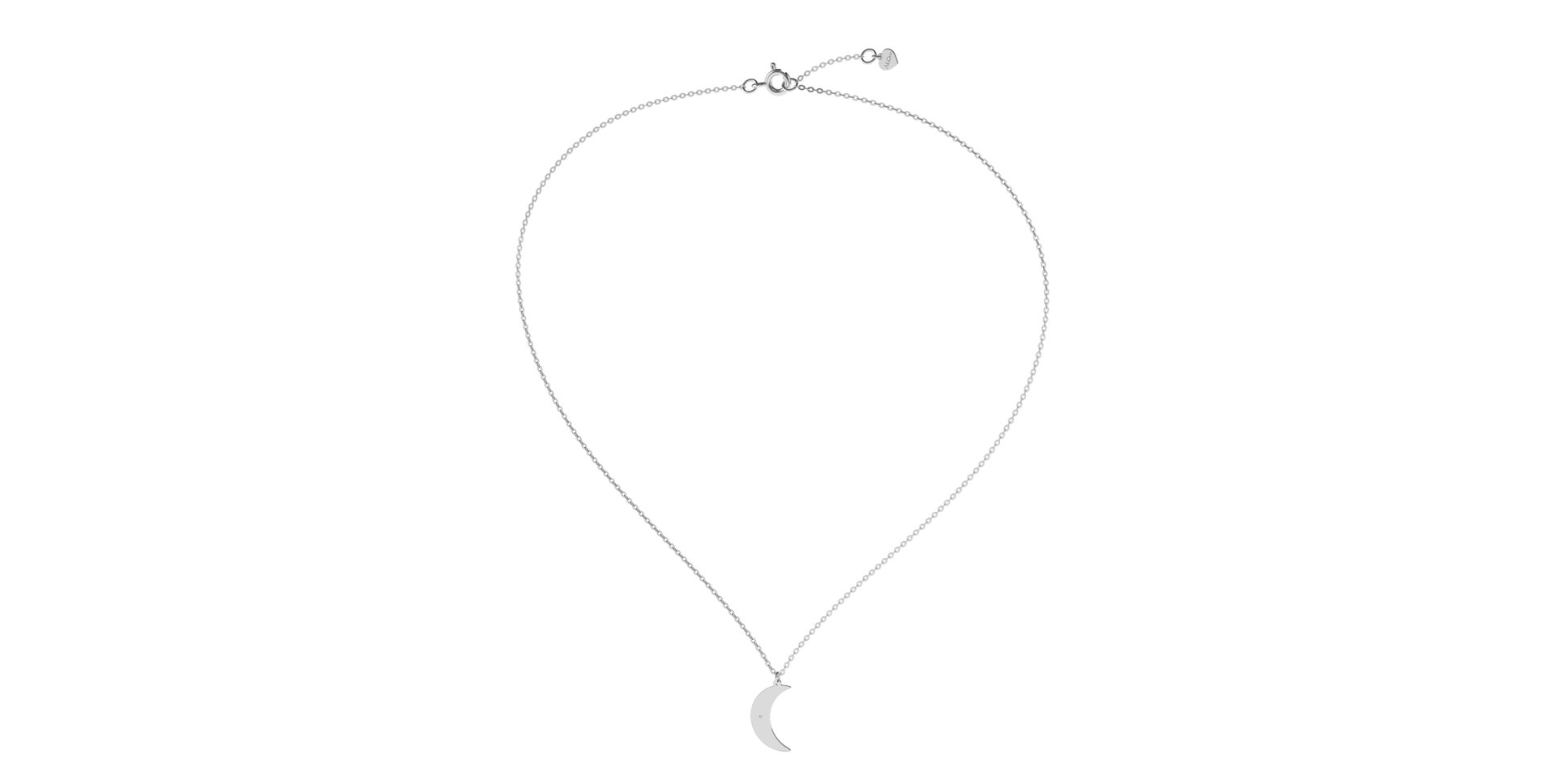 Náhrdelník s diamantem Amazing Moon