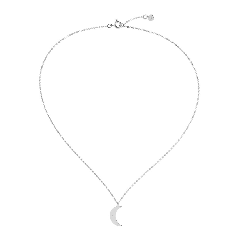 Náhrdelník s diamantem Amazing Moon