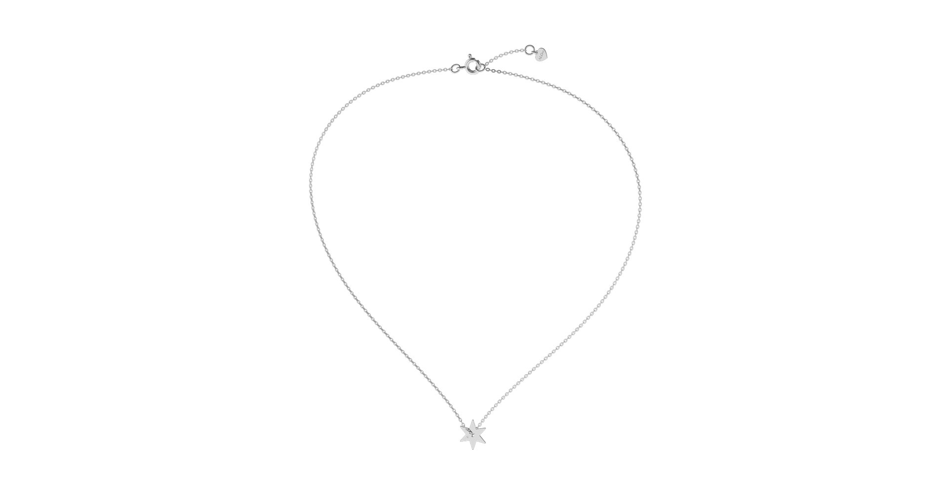 Náhrdelník s diamantem Amazing Star