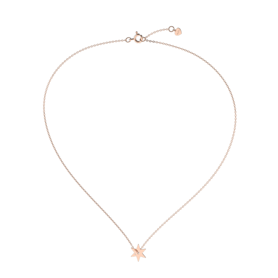 Náhrdelník s diamantem Amazing Star