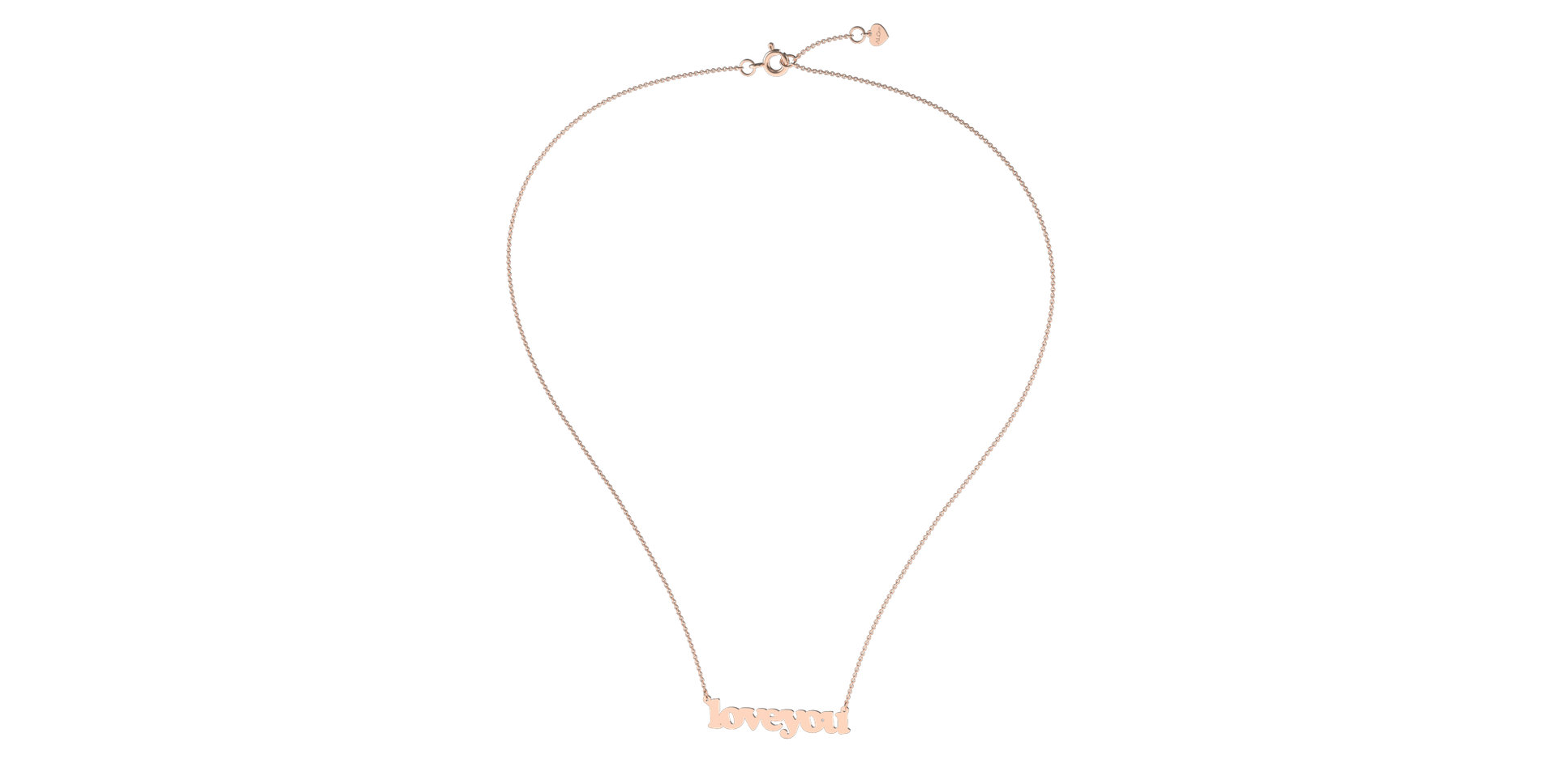 Náhrdelník s diamantem My Amour