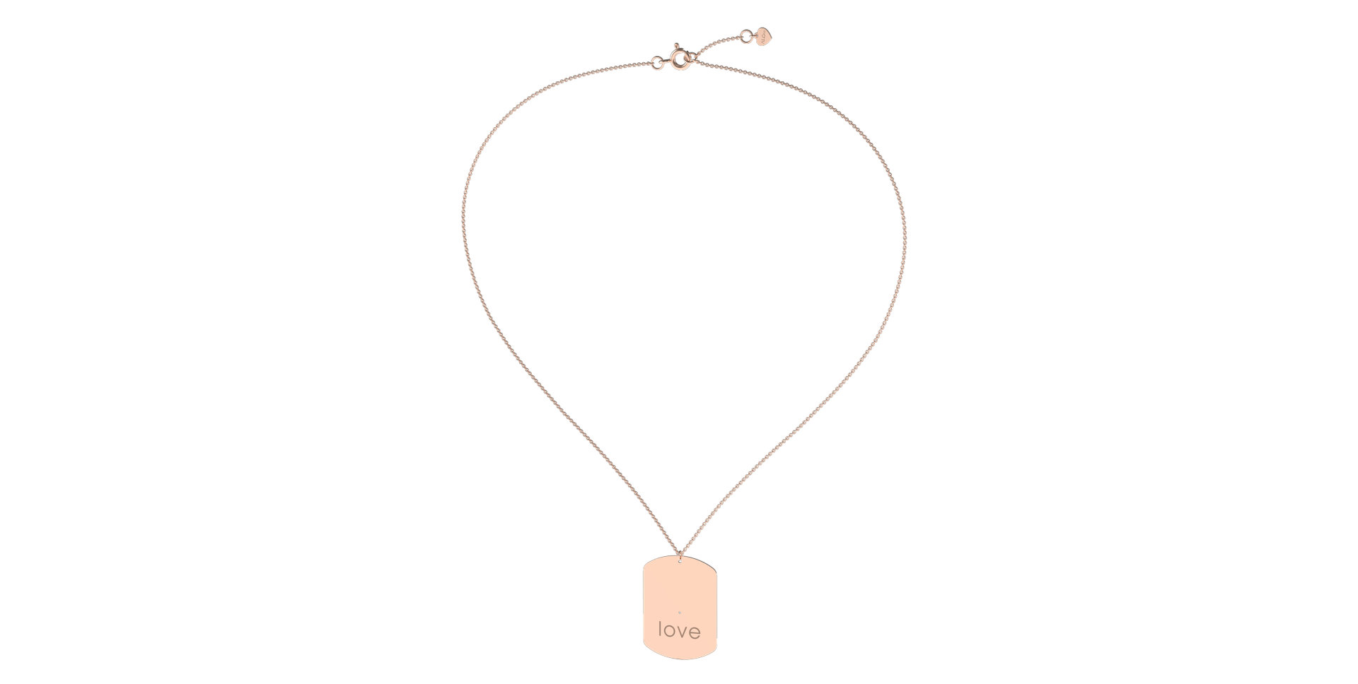 Náhrdelník s diamantem Amour Pleasure