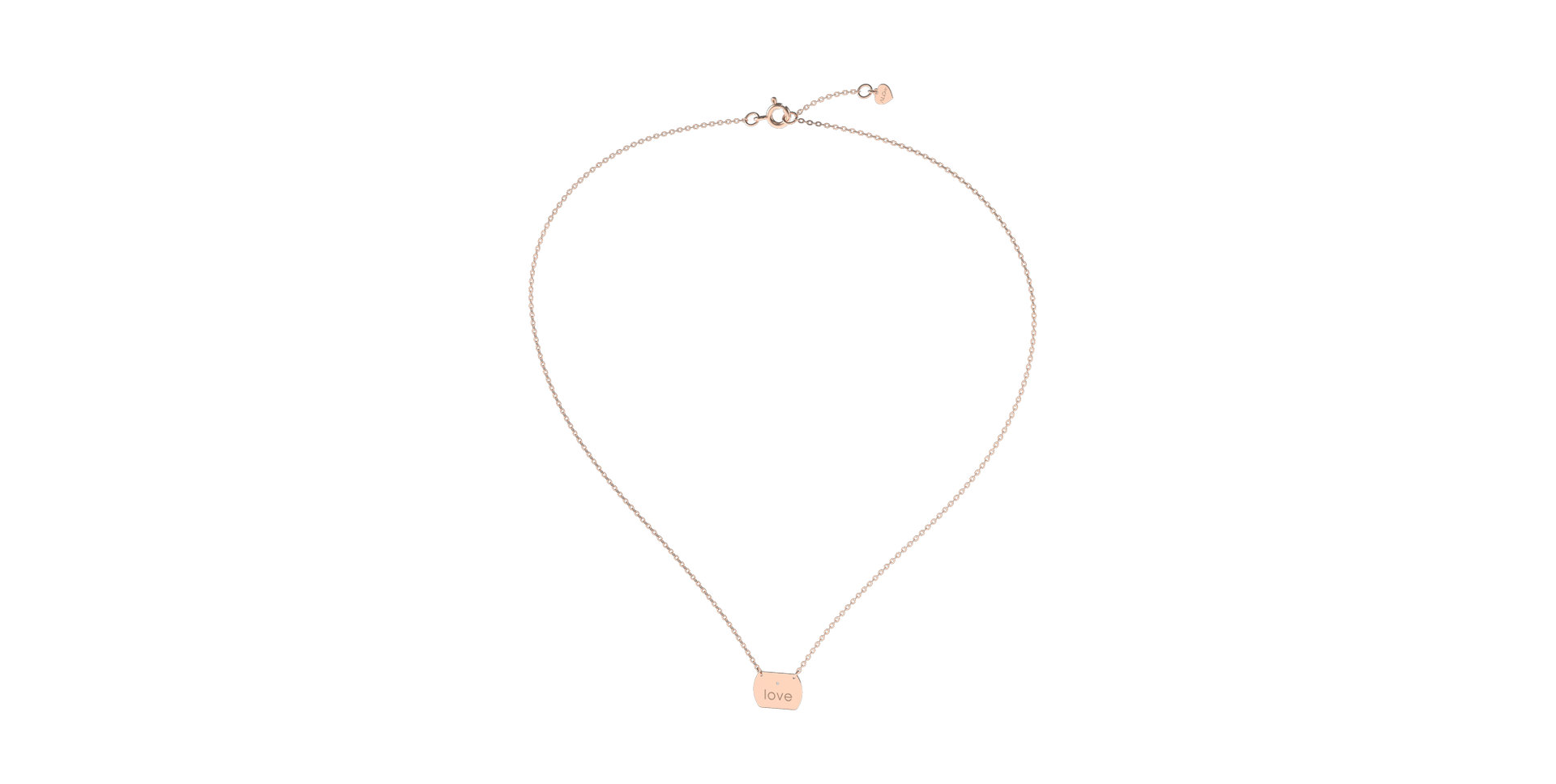 Náhrdelník s diamantem Forever Amour