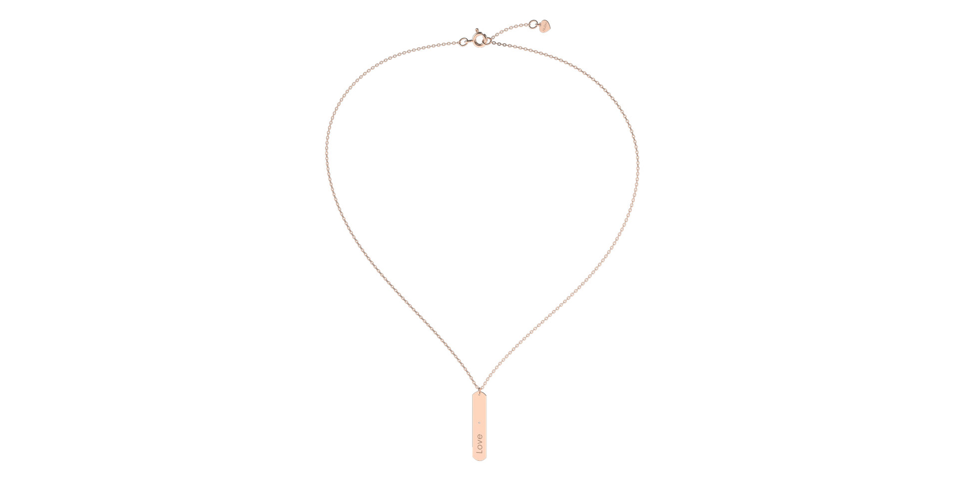 Náhrdelník s diamantem Miracle Amour