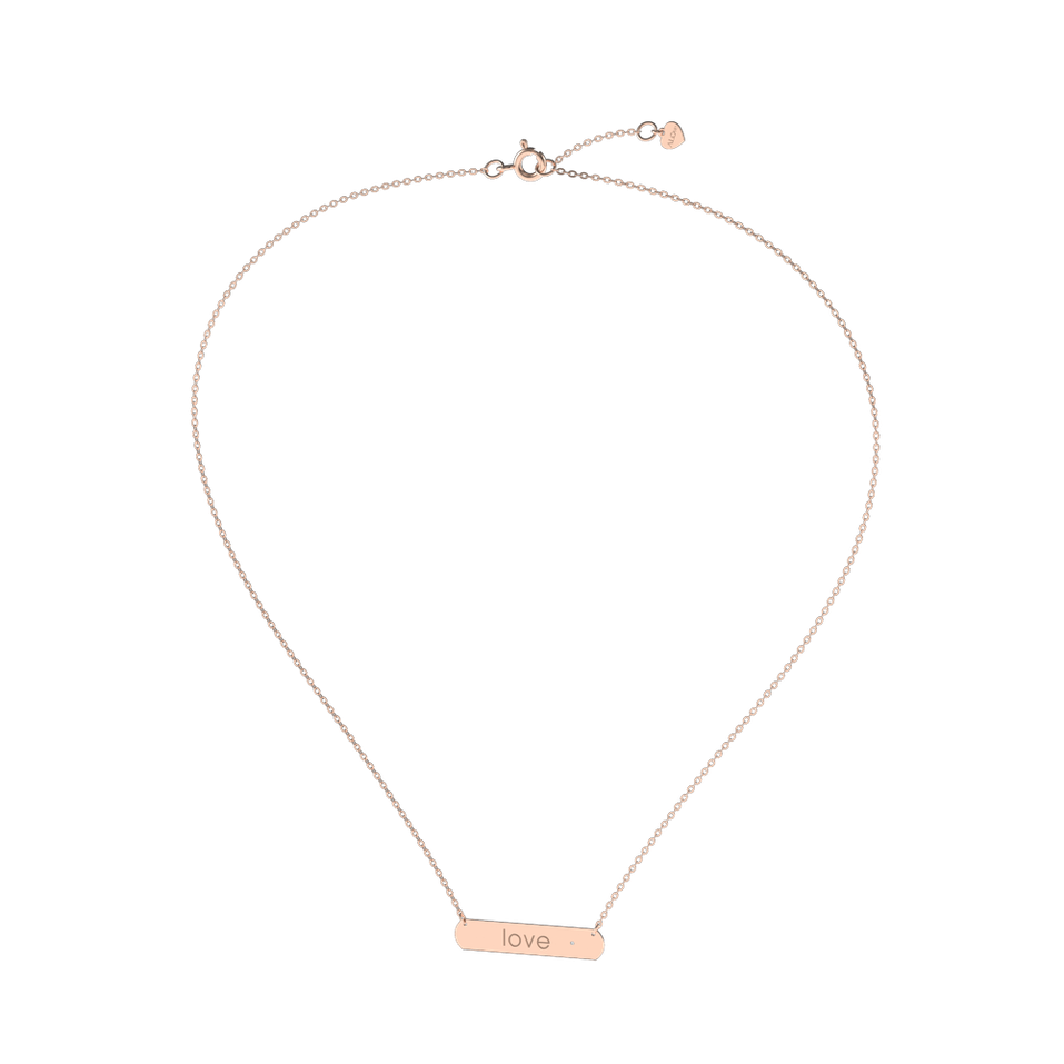 Náhrdelník s diamantem Witching Amour