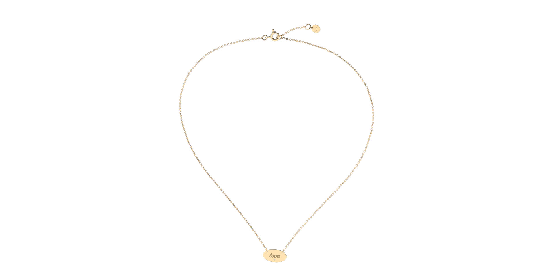 Náhrdelník s diamantem Divine Amour