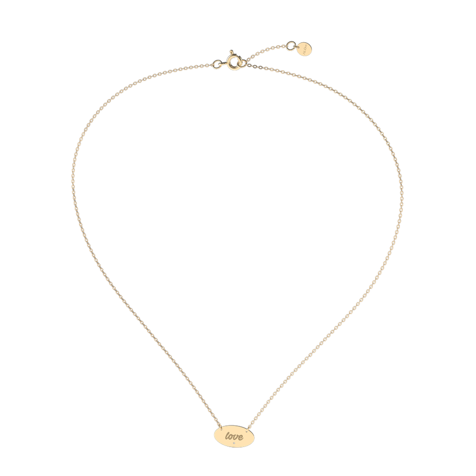 Náhrdelník s diamantem Divine Amour