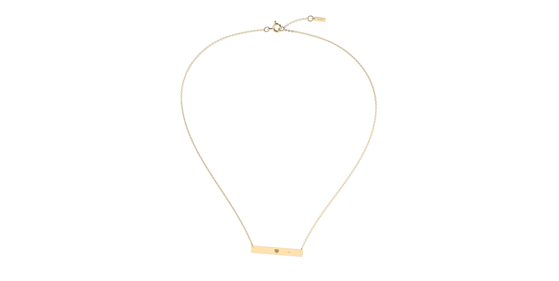 Náhrdelník s diamantem Heart