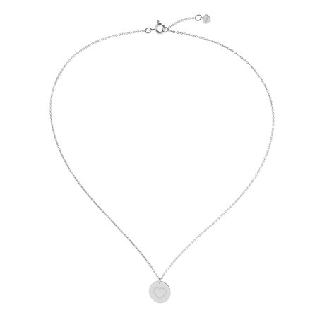 Náhrdelník s diamanty Diamonds Heart