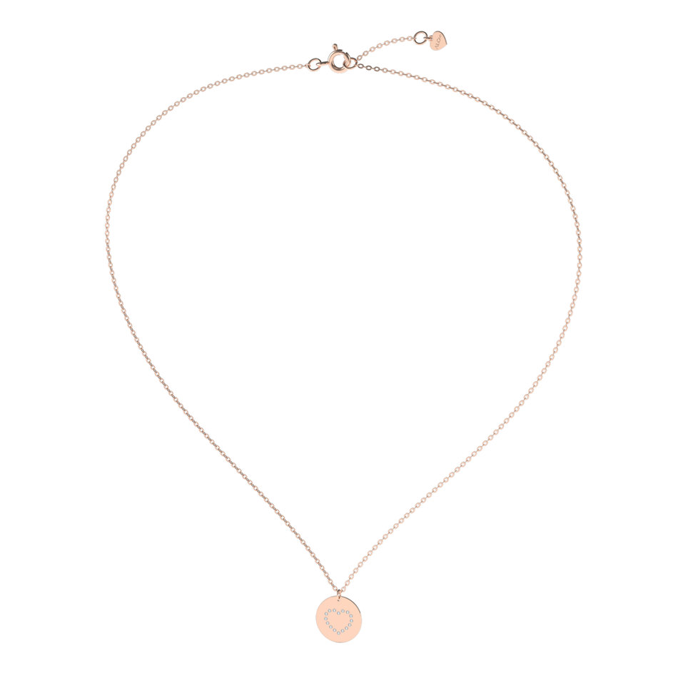 Náhrdelník s diamanty Diamonds Heart