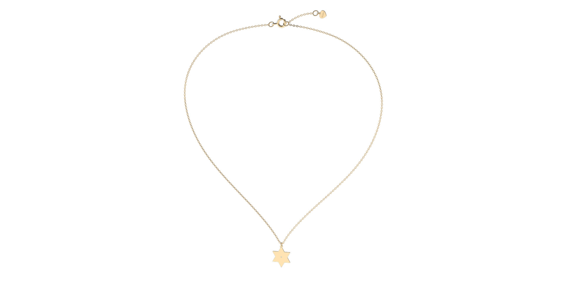 Náhrdelník s diamantem Jude