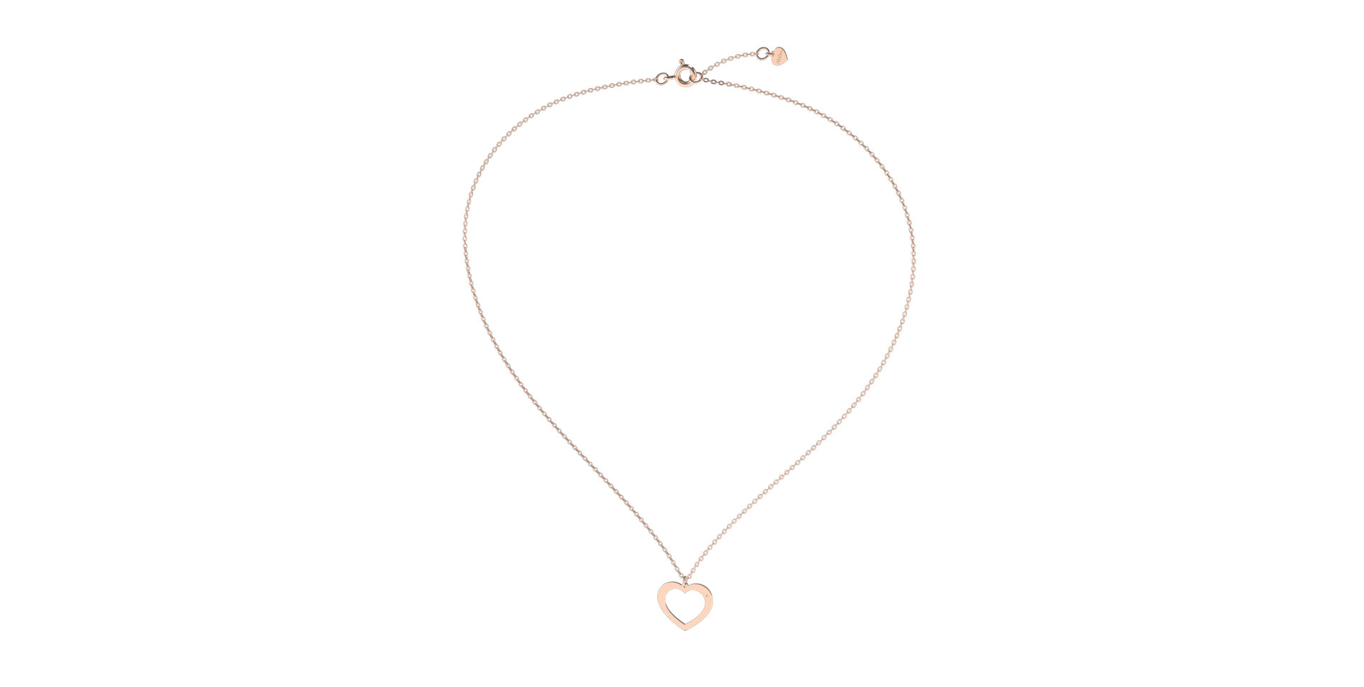Náhrdelník s diamantem One Heart