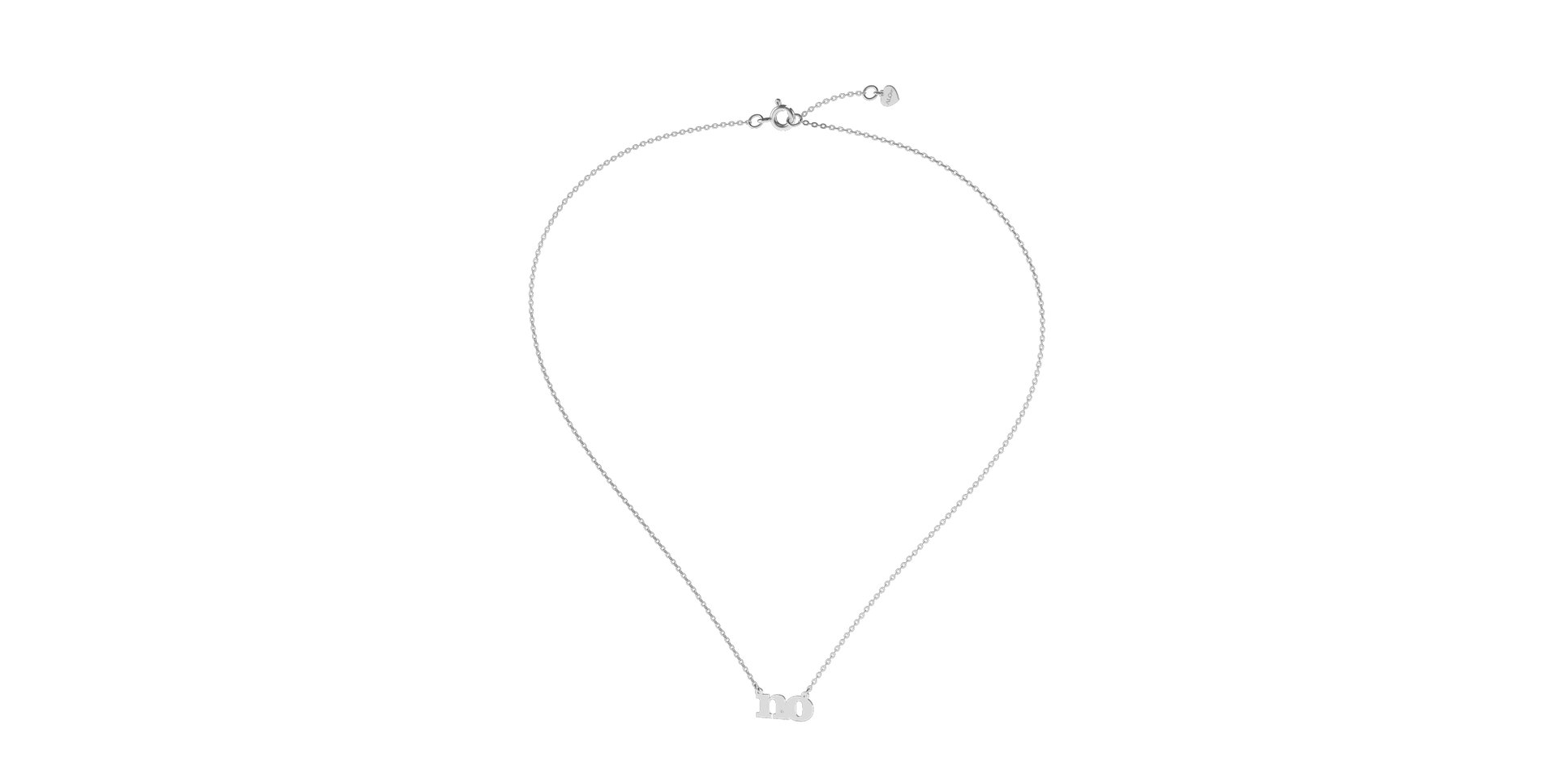 Náhrdelník s diamantem NO