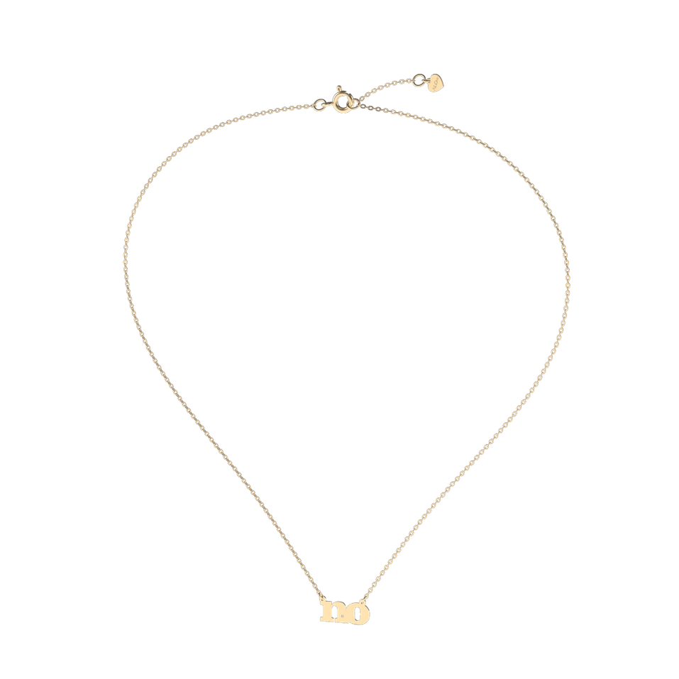 Náhrdelník s diamantem NO